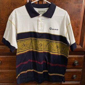 TAYLOR MADE MENS  POLO GOLF SHIRT